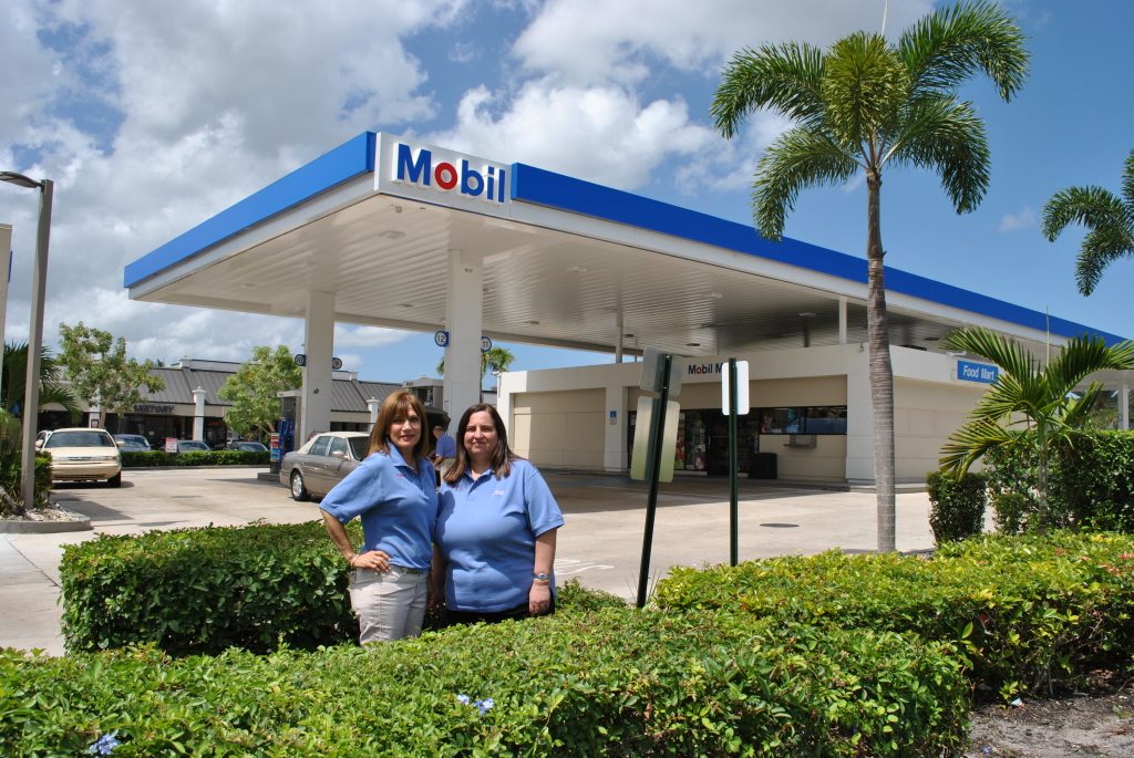 Mobil Gas Station